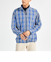 『SEASON』360°ストレッチチェック柄ジャケット