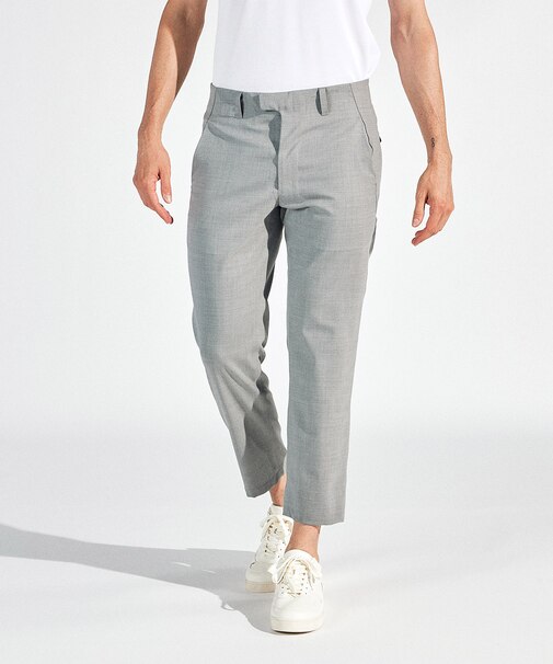 『STANDARD』スーパーソニック毛混9分丈パンツ