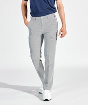 『SEASON』ウエストフリーシアサッカーストライプパンツ