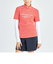 『SEASON COLLECTION』SUNSCREEN 袖脱着スタンドジップ半袖シャツ