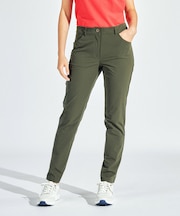 『SEASON COLLECTION』はっ水ストレッチダブルクロスパンツ 9分丈