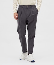 マンシングウェア MUNSINGWEAR はっ水ストレッチグレンチェックニットパンツ