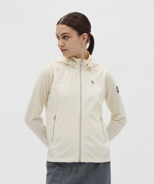 マンシングウェア MUNSINGWEAR はっ水エンボスアウターベスト