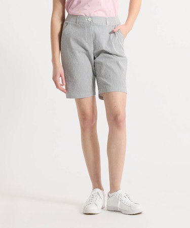 マンシングウェア MUNSINGWEAR ストレッチシアサッカーハーフパンツ