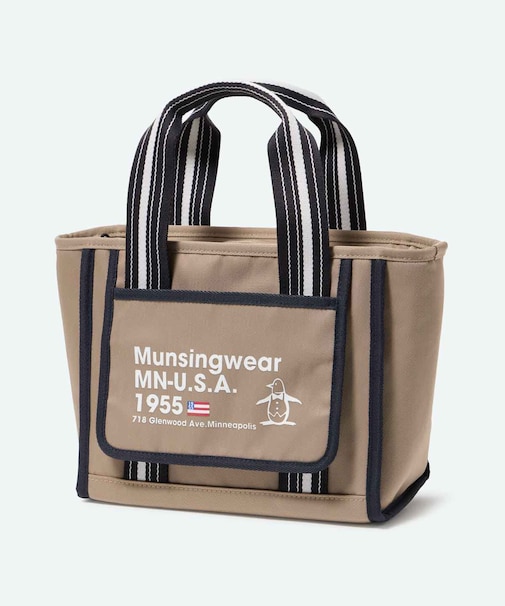 マンシングウェア MUNSINGWEAR ナイロンツイルジャカードテープカートバッグ