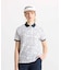 マンシングウェア MUNSINGWEAR Sunscreen NIR フィラシスロゴ総柄プリント半袖ポロシャツ