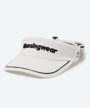 マンシングウェア MUNSINGWEAR ロゴデザインサンバイザー