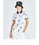 マンシングウェア MUNSINGWEAR Sunscreen NIRジャカード×ペンギン総柄プリント半袖シャツ