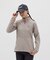 マンシングウェア MUNSINGWEAR 【EASY MIDDLER】スタンドジップハイブリットカットソー
