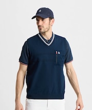 マンシングウェア MUNSINGWEAR Vネックニットベスト