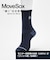 マンシングウェア MUNSINGWEAR ミドル丈 メッシュ編み MoveSox(Arch Spiral) 【交換・返品不可】