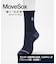マンシングウェア MUNSINGWEAR ミドル丈 メッシュ編み MoveSox(Arch Spiral) 【交換・返品不可】