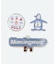 マンシングウェア MUNSINGWEAR リトルピート＆シーズングラフィックマーカー2個セット