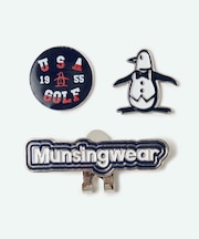 マンシングウェア MUNSINGWEAR リトルピート＆シーズングラフィックマーカー2個セット