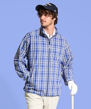マンシングウェア MUNSINGWEAR 360°ストレッチチェック柄ジャケット