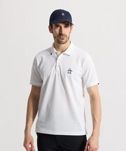 マンシングウェア MUNSINGWEAR フィラシスベア鹿の子半袖ポロシャツ