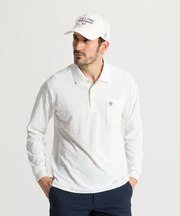 マンシングウェア MUNSINGWEAR 吸汗速乾リンクスジャカード長袖ポロシャツ