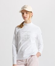 マンシングウェア MUNSINGWEAR Sunscreen NIR モックネック長袖シャツ
