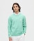 マンシングウェア MUNSINGWEAR 吸湿発熱ビッグロゴクルーネックセーター