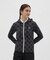 マンシングウェア MUNSINGWEAR ストレッチブロック柄長袖前開きフーディ