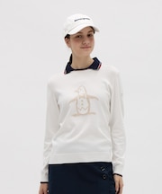 マンシングウェア MUNSINGWEAR 衿デタッチャブル シーアイランドコットンセーター