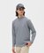 マンシングウェア MUNSINGWEAR HEAT NAVI ボーダー長袖モックネックシャツ