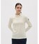 マンシングウェア MUNSINGWEAR ストレッチ毛混モックネック長袖シャツ
