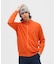 マンシングウェア MUNSINGWEAR 防風裏地付きフルジップ地柄セーター