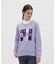 マンシングウェア MUNSINGWEAR ブロッキングジャカードクルーネックセーター