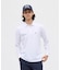 マンシングウェア MUNSINGWEAR 肌面ドライ フィラシス鹿の子 ペンギングラフィックプリント長袖ポロシャツ
