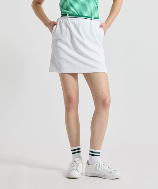 マンシングウェア MUNSINGWEAR 国旗ジャガードカットソースカート