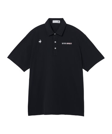 ルコックスポルティフ ゴルフ le coq sportif golf 【Sunscreen NIR】バックプリント半袖シャツ
