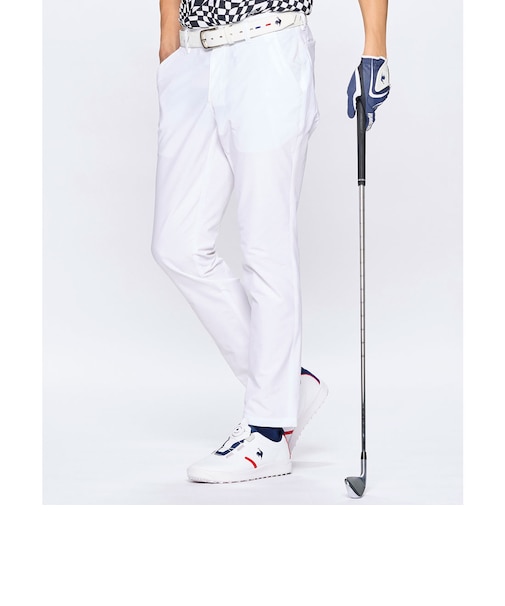 ルコックスポルティフ ゴルフ le coq sportif golf ダイヤ柄ロングパンツ