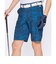 接触冷感 総柄ハーフパンツ