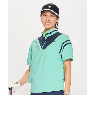 ルコックスポルティフ ゴルフ le coq sportif golf 半袖ブルゾン