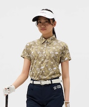 ルコックスポルティフ ゴルフ le coq sportif golf 総柄半袖シャツ