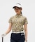 ルコックスポルティフ ゴルフ le coq sportif golf 総柄半袖シャツ