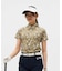 ルコックスポルティフ ゴルフ le coq sportif golf 総柄半袖シャツ