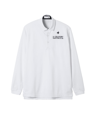 ルコックスポルティフ ゴルフ le coq sportif golf トライアングルジャガード長袖シャツ