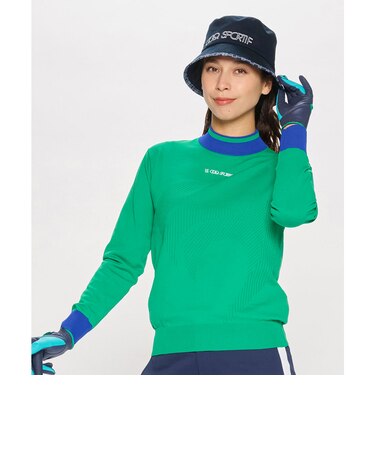 ルコックスポルティフ ゴルフ le coq sportif golf モックネックセーター