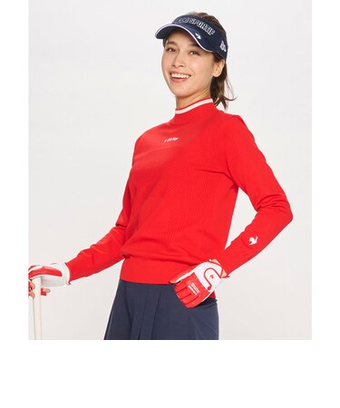 ルコックスポルティフ ゴルフ le coq sportif golf モックネックセーター