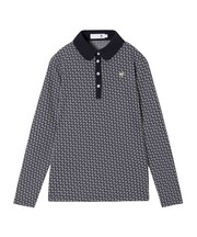 ルコックスポルティフ ゴルフ le coq sportif golf 総柄長袖シャツ