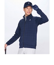 ルコックスポルティフ ゴルフ le coq sportif golf ウィンドウペン柄カットソー