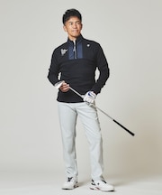 ルコックスポルティフ ゴルフ le coq sportif golf 【ストレッチフォーサー】ウエストアジャスター9分丈パンツ