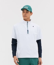 ルコックスポルティフ ゴルフ le coq sportif golf 半袖ウインドブルゾン