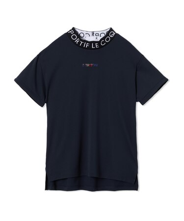 ルコックスポルティフ ゴルフ le coq sportif golf 【セミワイドシルエット】モックネック半袖シャツ