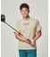ルコックスポルティフ ゴルフ le coq sportif golf ロゴプリントモックネックミドラーシャツ