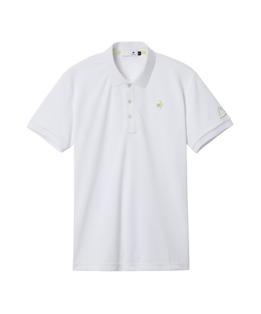 ルコックスポルティフ ゴルフ le coq sportif golf トライアングルジャガード半袖シャツ