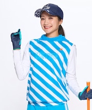 接触冷感 メッシュフーディーノースリーブシャツ