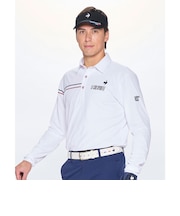 ルコックスポルティフ ゴルフ le coq sportif golf 鹿の子長袖シャツ
